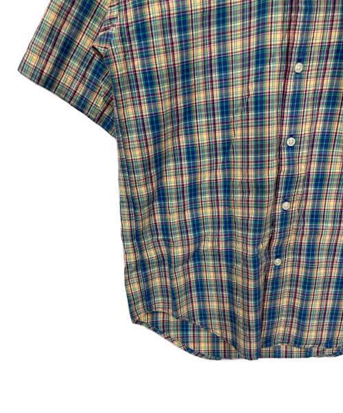 RALPH LAUREN（ラルフローレン）RALPH LAUREN (ラルフローレン) 半袖チェックシャツ グリーン サイズ:Lの古着・服飾アイテム