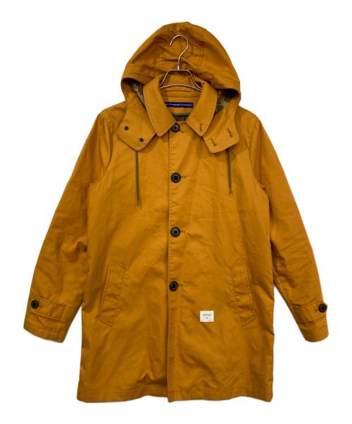 DENIM BY VANQUISH&FRAGMENT（デニムバイヴァンキッシュ&フラグメント）DENIM BY VANQUISH&FRAGMENT (デニムバイヴァンキッシュ&フラグメント) フーデッドコート イエロー サイズ:Mの古着・服飾アイテム