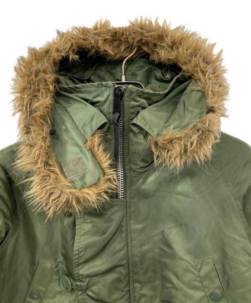 ALPHA INDUSTRIES（アルファインダストリーズ）ALPHA INDUSTRIES (アルファインダストリーズ) N-3B フライトジャケット グリーン サイズ:Sの古着・服飾アイテム