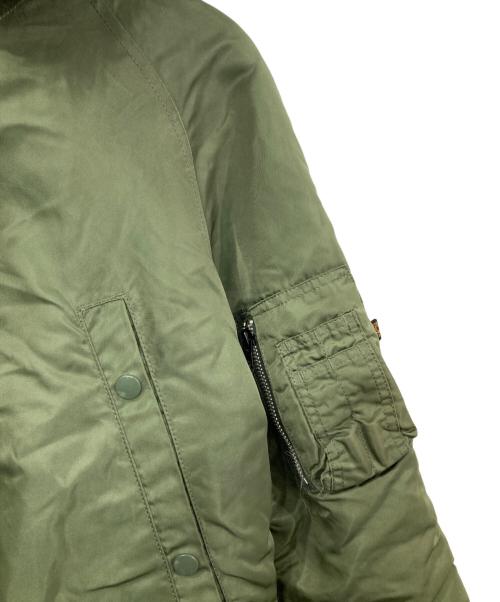 ALPHA INDUSTRIES（アルファインダストリーズ）ALPHA INDUSTRIES (アルファインダストリーズ) N-3B フライトジャケット グリーン サイズ:Sの古着・服飾アイテム