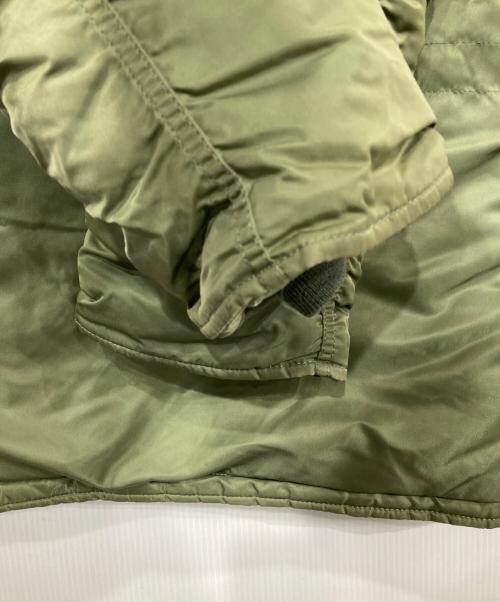 ALPHA INDUSTRIES（アルファインダストリーズ）ALPHA INDUSTRIES (アルファインダストリーズ) N-3B フライトジャケット グリーン サイズ:Sの古着・服飾アイテム