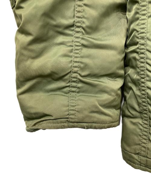 ALPHA INDUSTRIES（アルファインダストリーズ）ALPHA INDUSTRIES (アルファインダストリーズ) N-3B フライトジャケット グリーン サイズ:Sの古着・服飾アイテム