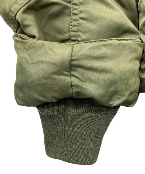 ALPHA INDUSTRIES（アルファインダストリーズ）ALPHA INDUSTRIES (アルファインダストリーズ) N-3B フライトジャケット グリーン サイズ:Sの古着・服飾アイテム
