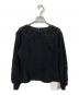 Her lip to（ハーリップトゥ）の古着「Leaf Lace Trimmed Pullover」｜ブラック
