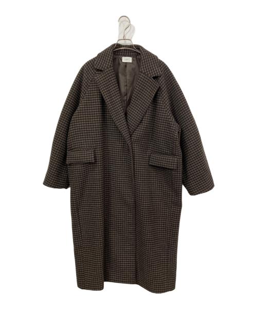 UNGRID（アングリッド）Ungrid (アングリッド) チェスターコート ブラウン サイズ:Ｓの古着・服飾アイテム