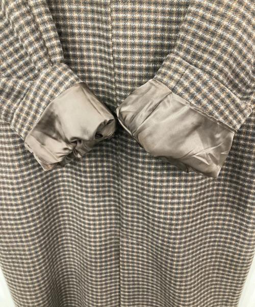 UNGRID（アングリッド）Ungrid (アングリッド) チェスターコート ブラウン サイズ:Ｓの古着・服飾アイテム
