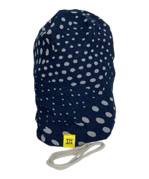 isecai（イセカイ）isecai (イセカイ) EGG STRING BEANIE ネイビー サイズ:表記なしの古着・服飾アイテム