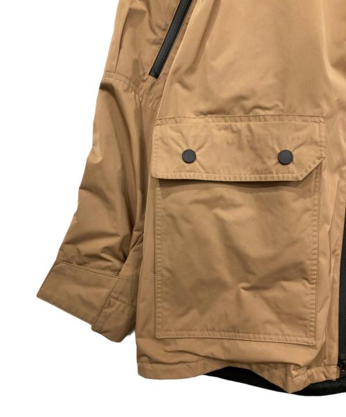 upper hights（アッパーハイツ）upper hights (アッパーハイツ) THE ACTION フーデッドジャケット ベージュの古着・服飾アイテム