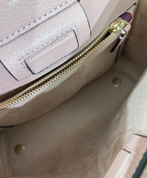 Kate Spade（ケイトスペード）Kate Spade (ケイトスペード) パイソン柄ショルダーバッグ ベージュの古着・服飾アイテム