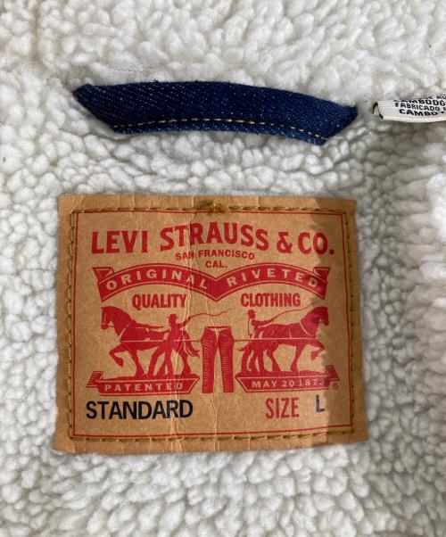 LEVI'S（リーバイス）LEVI'S (リーバイス) TYPE III SHERPA TRUCKER JACKET インディゴ サイズ:Lの古着・服飾アイテム
