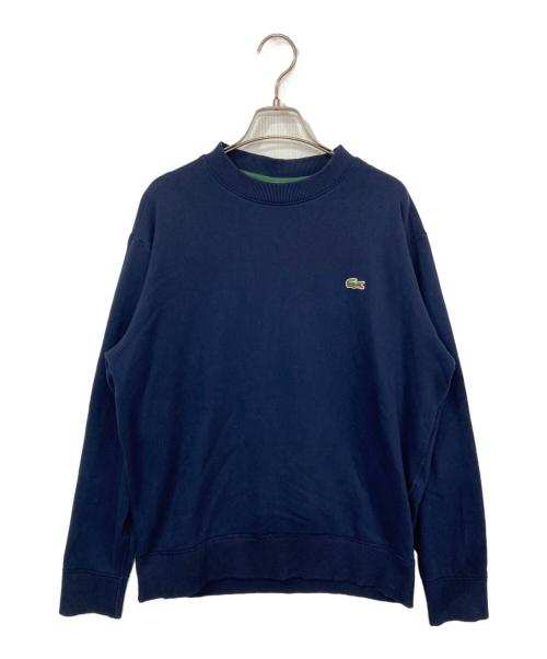LACOSTE（ラコステ）LACOSTE (ラコステ) プレミアムスウェットクルーネック ネイビー サイズ:Mの古着・服飾アイテム