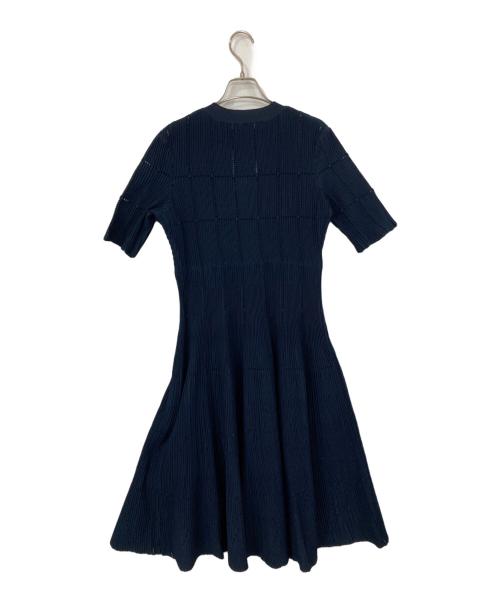 CELFORD（セルフォード）CELFORD (セルフォード) ダイヤヘムディフォメ―ションワンピース ネイビー サイズ:38の古着・服飾アイテム
