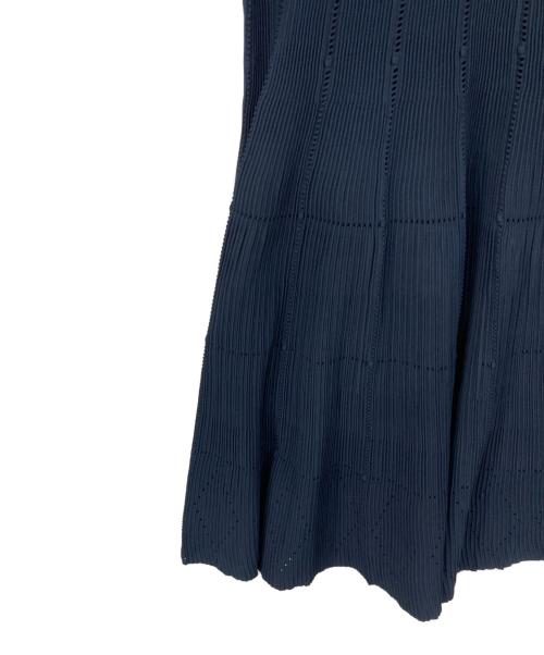 CELFORD（セルフォード）CELFORD (セルフォード) ダイヤヘムディフォメ―ションワンピース ネイビー サイズ:38の古着・服飾アイテム