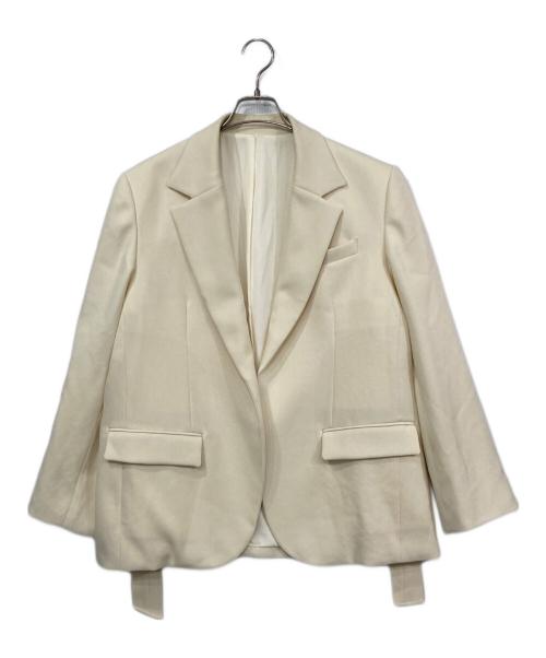 Adam et Rope（アダム エ ロペ）Adam et Rope (アダム エ ロペ) ボーイフレンドオーバージャケット アイボリー サイズ:Fの古着・服飾アイテム