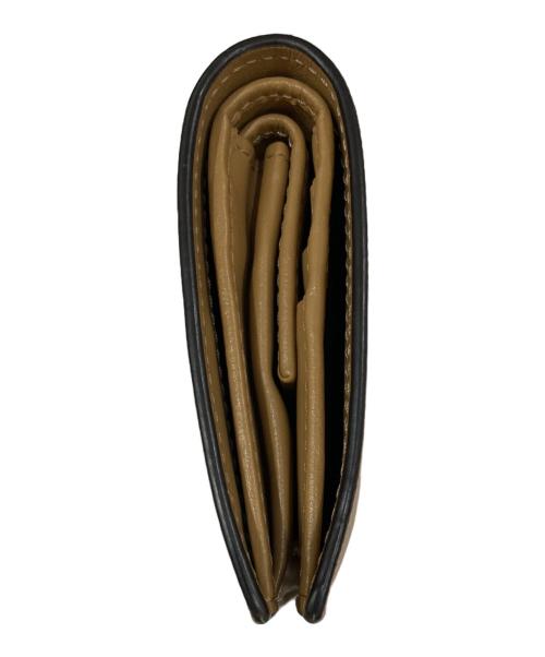 FENDI（フェンディ）FENDI (フェンディ) 2つ折り財布 ブラウンの古着・服飾アイテム