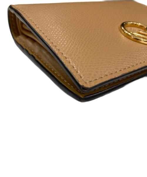 FENDI（フェンディ）FENDI (フェンディ) 2つ折り財布 ブラウンの古着・服飾アイテム