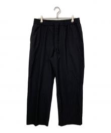 417 by EDIFICE（417 バイ エディフィス）の古着「LE JAPON ATELIER サックパンツ」｜ブラック