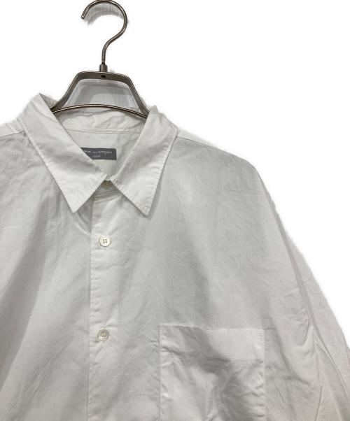 COMME des GARCONS HOMME（コムデギャルソン オム）COMME des GARCONS HOMME (コムデギャルソン オム) オーバーサイズ長袖シャツ ホワイト サイズ:表記無しの古着・服飾アイテム