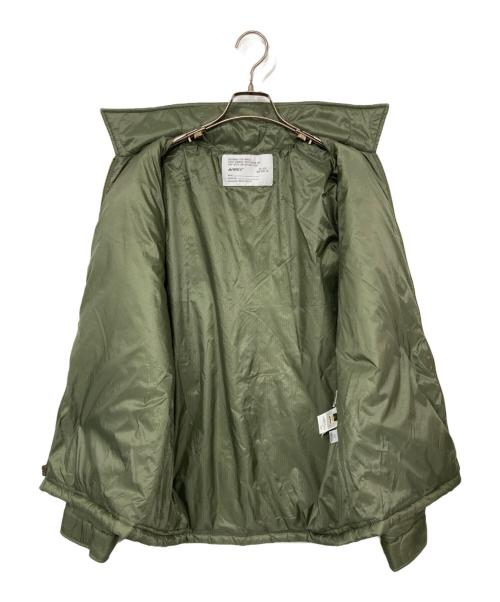 AVIREX（アヴィレックス）AVIREX (アヴィレックス) PEANUTS (ピーナッツ) QUILTING JACKET ”FLYING ACE” カーキ サイズ:Lの古着・服飾アイテム