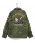 AVIREX (アヴィレックス) PEANUTS (ピーナッツ) QUILTING JACKET ”FLYING ACE” カーキ サイズ:L：22000円