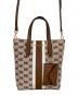 MICHAEL KORS (マイケルコース) Vincent Small Logo Jacquard Convertible Tote Bag ブラウン：8000円