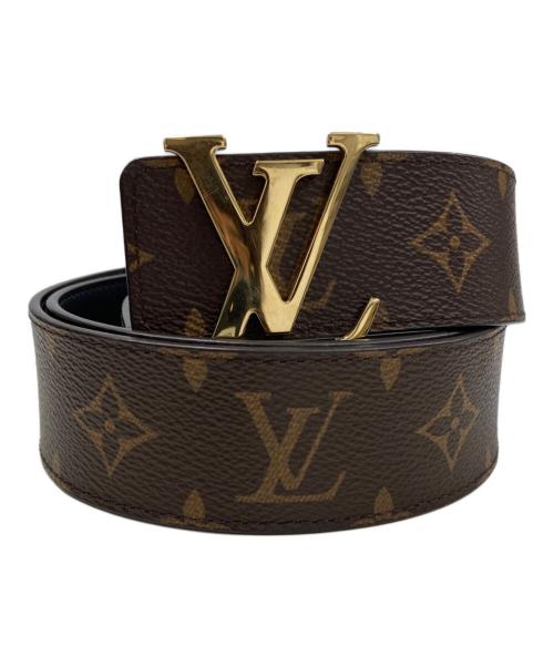 LOUIS VUITTON（ルイ ヴィトン）LOUIS VUITTON (ルイ ヴィトン) ベルト・LV イニシャル 40MM リバーシブル ブラウン サイズ:95/38の古着・服飾アイテム