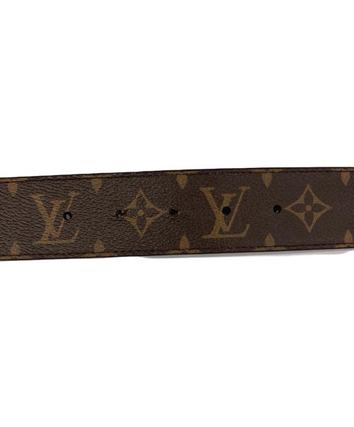 LOUIS VUITTON（ルイ ヴィトン）LOUIS VUITTON (ルイ ヴィトン) ベルト・LV イニシャル 40MM リバーシブル ブラウン サイズ:95/38の古着・服飾アイテム