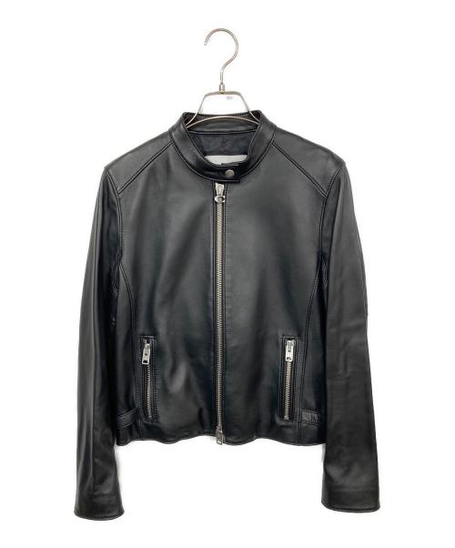 COACH（コーチ）COACH (コーチ) シングルライダースジャケット ブラック サイズ:Sの古着・服飾アイテム