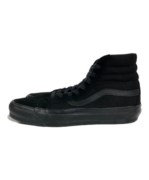 VANS（ヴァンズ）VANS (ヴァンズ) ハイカットスニーカー ブラック サイズ:US 9.5の古着・服飾アイテム