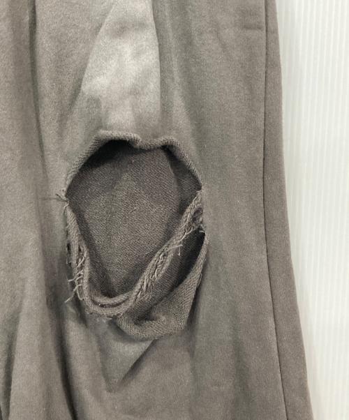 RAY BEAMS（レイ ビームス）RAY BEAMS (レイ ビームス) ダメージスウェットパンツ グレーの古着・服飾アイテム