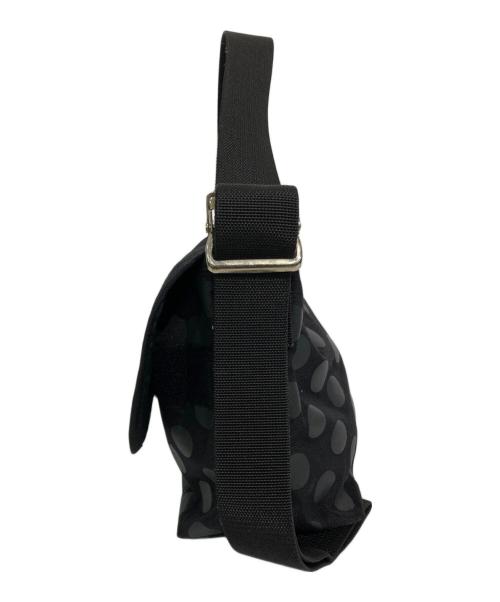 Manhattan Portage（マンハッタンポーテージ）Manhattan Portage (マンハッタンポーテージ) ドット柄メッセンジャーバッグ ブラックの古着・服飾アイテム