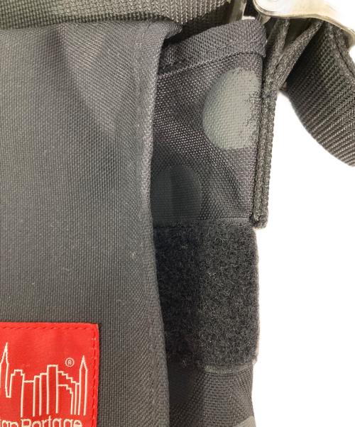 Manhattan Portage（マンハッタンポーテージ）Manhattan Portage (マンハッタンポーテージ) ドット柄メッセンジャーバッグ ブラックの古着・服飾アイテム