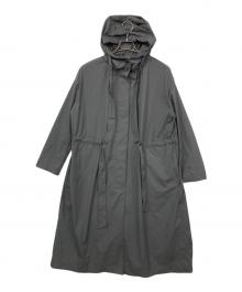 HERNO（ヘルノ）の古着「リサイクルナイロンフーデットコート」｜グレー