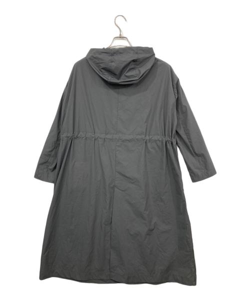 HERNO（ヘルノ）HERNO (ヘルノ) リサイクルナイロンフーデットコート グレー サイズ:40の古着・服飾アイテム