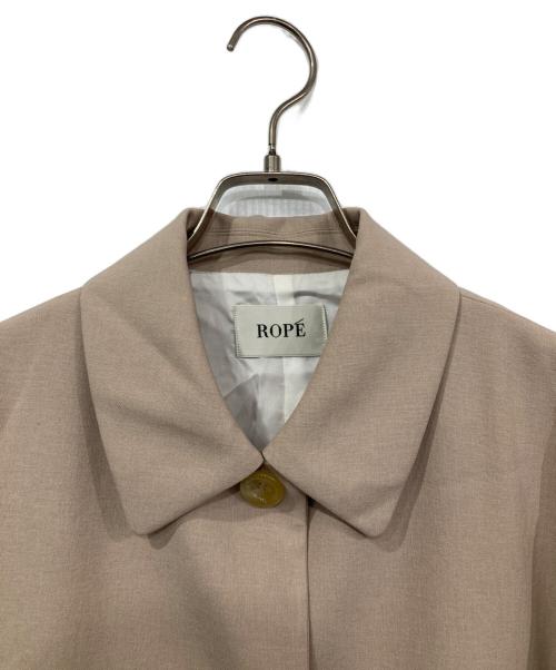 ROPE（ロペ）ROPE (ロペ) ミドル丈ステンカラーコート ベージュ サイズ:38の古着・服飾アイテム