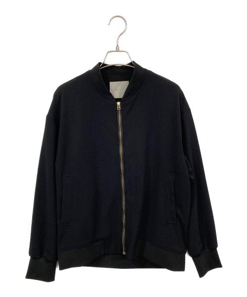 UNFILO（アンフィーロ）UNFILO (アンフィーロ) BEAUTY MOVE ヘビロテ ブルゾン ブラック サイズ:Mの古着・服飾アイテム