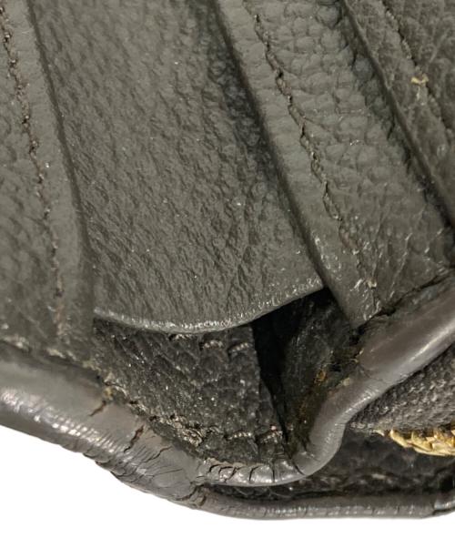 Saint Laurent Paris（サンローランパリ）Saint Laurent Paris (サンローランパリ) カサンドラロゴ2つ折り財布 グレーの古着・服飾アイテム