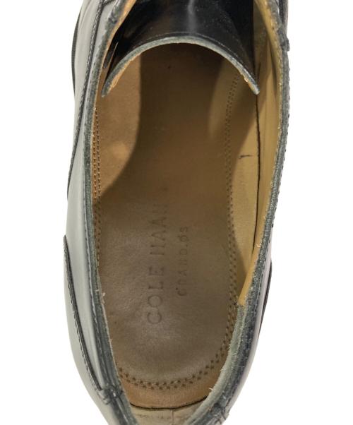 COLE HAAN（コールハーン）COLE HAAN (コールハーン) プレーントゥシューズ ブラック サイズ:26.5の古着・服飾アイテム