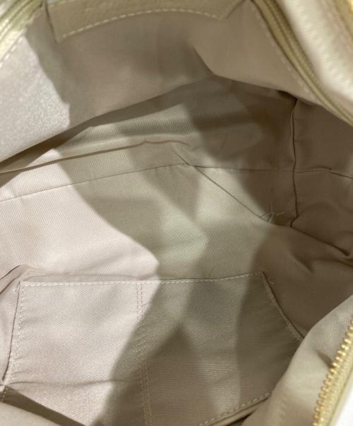 LA SCAIA（ラスカイア）La Scaia (ラスカイア) ショルダーバッグ アイボリーの古着・服飾アイテム