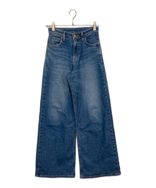 LEE（リー）LEE (リー) ワイドデニムパンツ インディゴ サイズ:XXSの古着・服飾アイテム