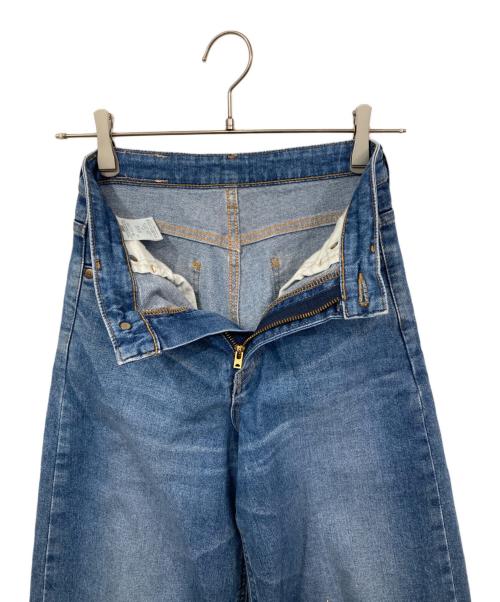 LEE（リー）LEE (リー) ワイドデニムパンツ インディゴ サイズ:XXSの古着・服飾アイテム