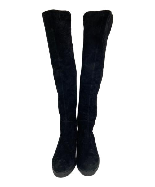 STACCATO（スタッカート）STACCATO (スタッカート) ロングブーツ ブラック サイズ:22.5の古着・服飾アイテム