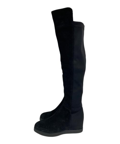 STACCATO（スタッカート）STACCATO (スタッカート) ロングブーツ ブラック サイズ:22.5の古着・服飾アイテム