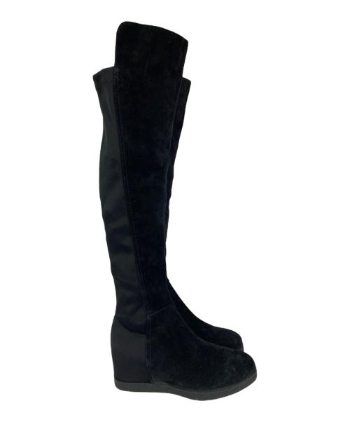 STACCATO（スタッカート）STACCATO (スタッカート) ロングブーツ ブラック サイズ:22.5の古着・服飾アイテム