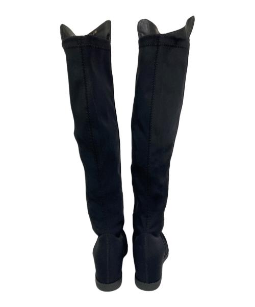 STACCATO（スタッカート）STACCATO (スタッカート) ロングブーツ ブラック サイズ:22.5の古着・服飾アイテム
