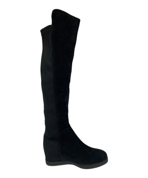 STACCATO（スタッカート）STACCATO (スタッカート) ロングブーツ ブラック サイズ:22.5の古着・服飾アイテム