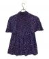 LAUREN RALPH LAUREN (ローレン ラルフ ローレン) 花柄ボウタイブラウス ネイビー サイズ:XS：5000円