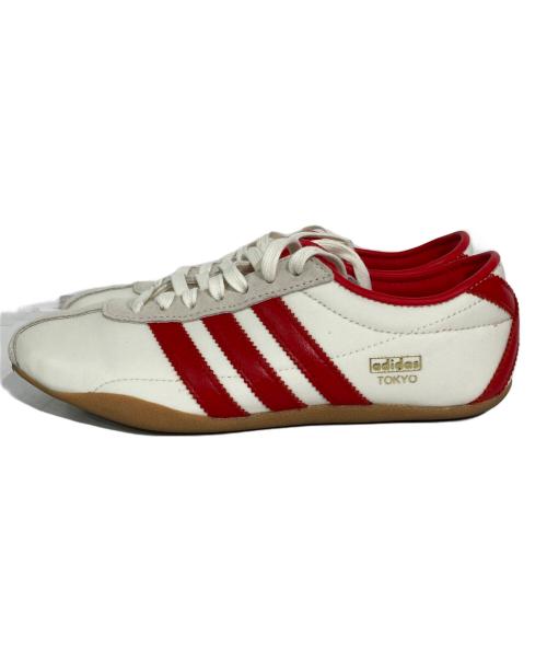 adidas（アディダス）adidas (アディダス) スニーカー レッド×ホワイト サイズ:23..0の古着・服飾アイテム