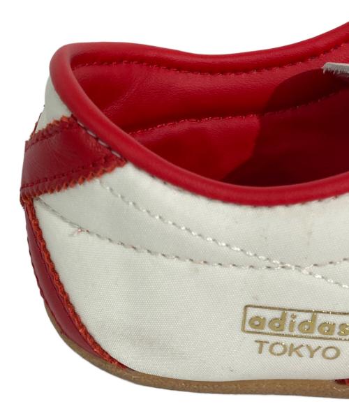 adidas（アディダス）adidas (アディダス) スニーカー レッド×ホワイト サイズ:23..0の古着・服飾アイテム