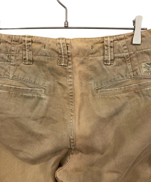 POLO RALPH LAUREN（ポロ・ラルフローレン）POLO RALPH LAUREN (ポロ・ラルフローレン) SURPLUSチノパン ブラウン サイズ:W33の古着・服飾アイテム